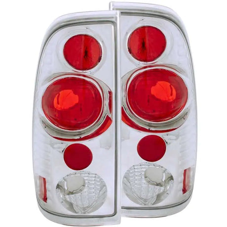 ANZO 1997-2003 Ford F-150 Taillights Chrome G2 
