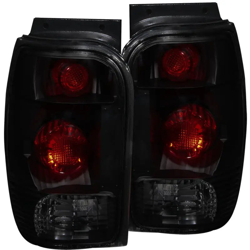 ANZO 221186 ANZO 1998-2001 Ford Explorer Taillights Dark Smoke