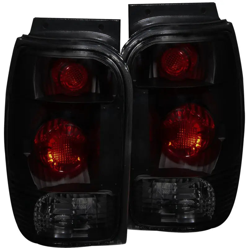 ANZO 221186 ANZO 1998-2001 Ford Explorer Taillights Dark Smoke