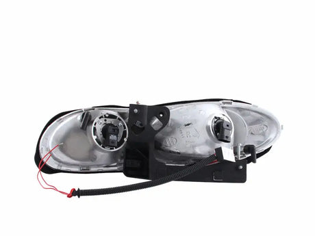 Chevrolet Camaro crystal headlights with halo black for 1998-2002 models