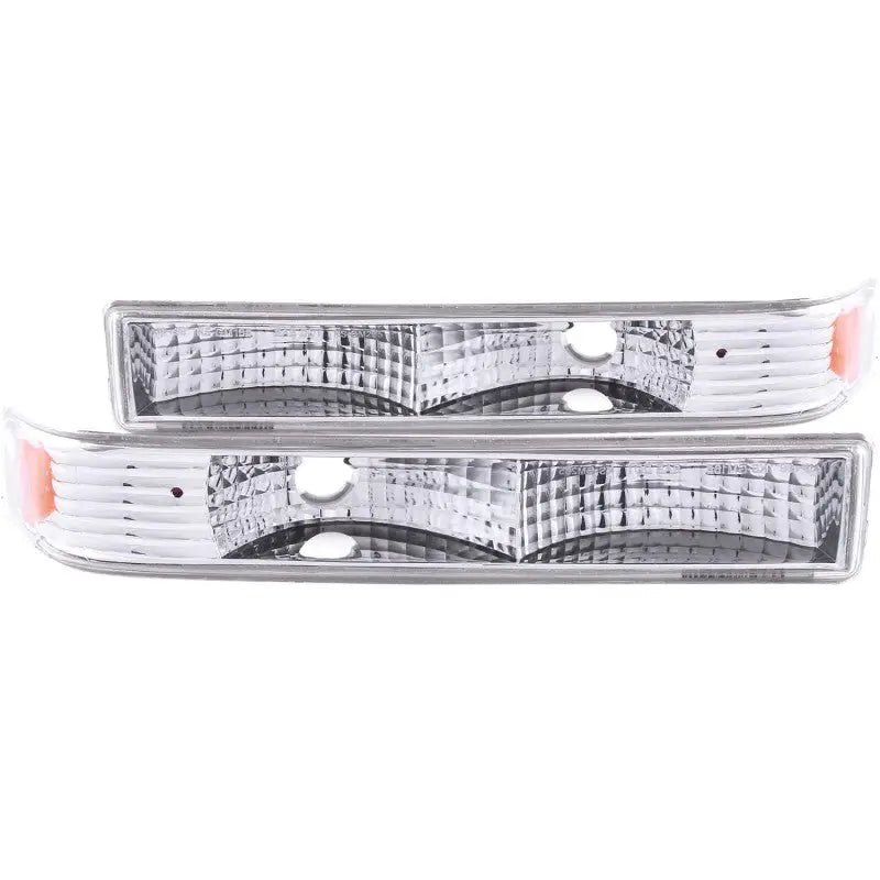 ANZO 511038 ANZO 1998-2005 Chevrolet S-10 Euro Parking Lights Chrome