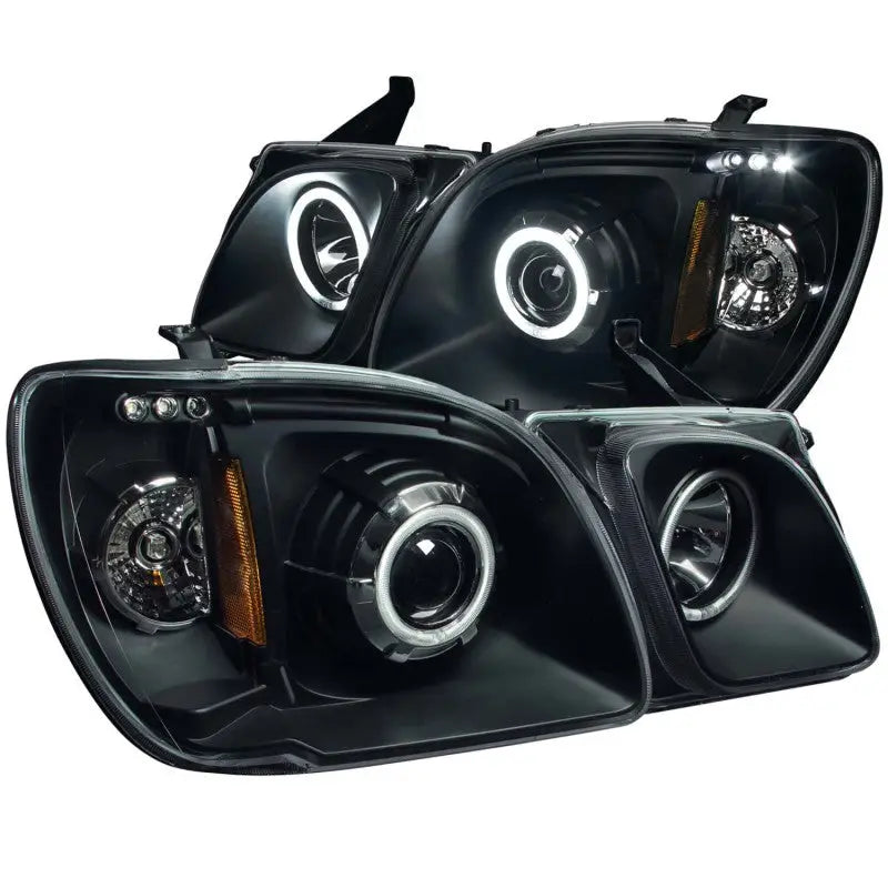 ANZO 111170 ANZO 1998-2007 Lexus Lx470 Projector Headlights w/ Halo Black (CCFL)