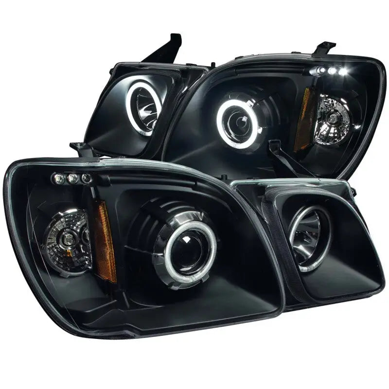 ANZO 111170 ANZO 1998-2007 Lexus Lx470 Projector Headlights w/ Halo Black (CCFL)