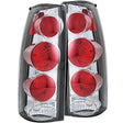 ANZO ANZO 1999-2000 Cadillac Escalade Taillights Chrome 3D Style