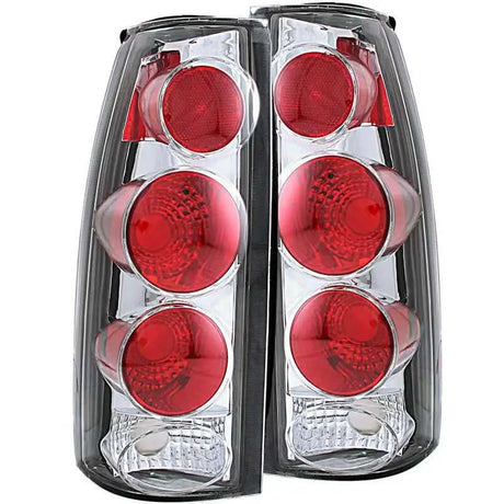 ANZO ANZO 1999-2000 Cadillac Escalade Taillights Chrome 3D Style