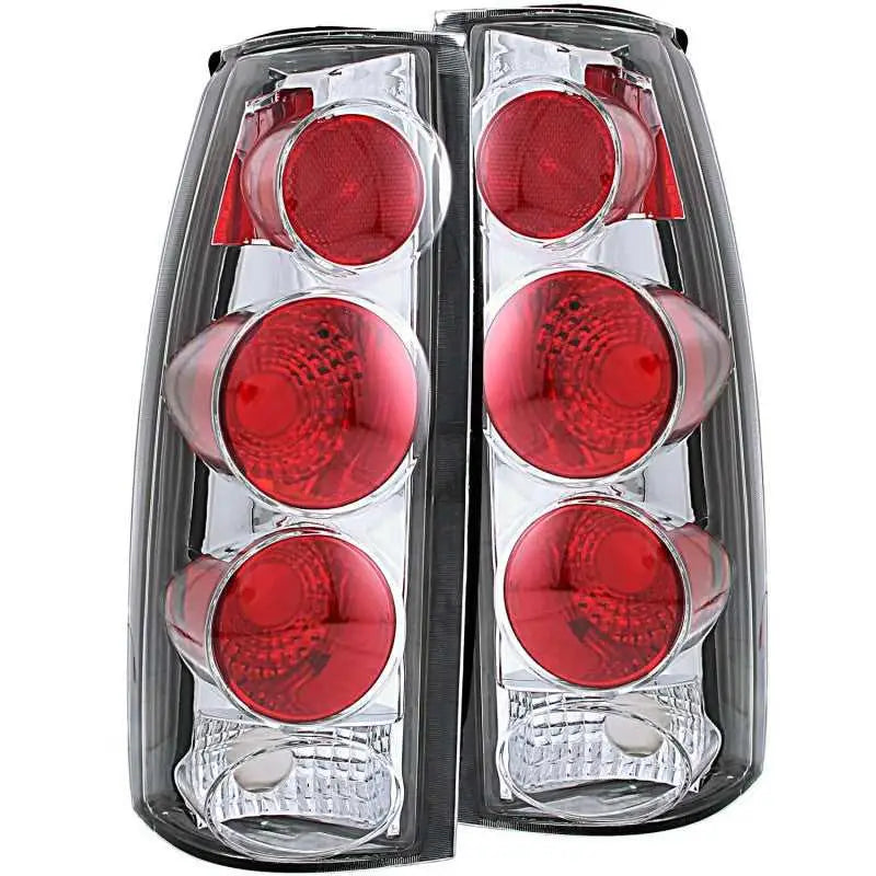 ANZO 1999-2000 Cadillac Escalade Taillights Chrome 3D Style 