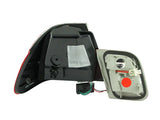 ANZO 1999-2001 BMW 3 Series E46 LED Taillights Red/Smoke 2pc - Truck & Automotive