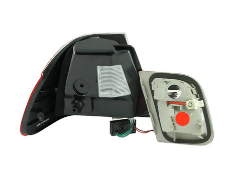 ANZO 1999-2001 BMW 3 Series E46 LED Taillights Red/Smoke 2pc - Truck & Automotive