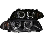 ANZO 121261 ANZO 1999-2001 BMW 3 Series E46 Projector Headlights w/ Halo Black (CCFL)