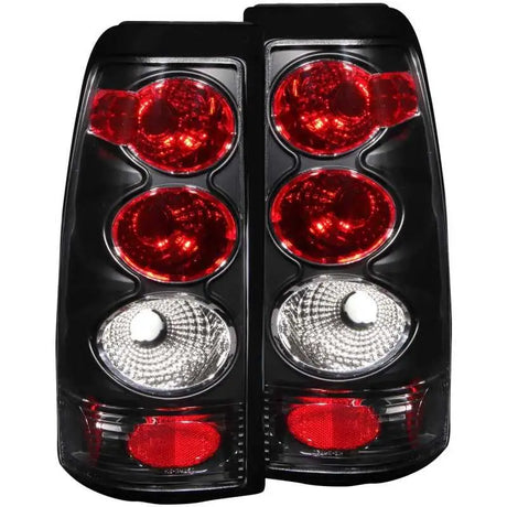 ANZO ANZO 1999-2002 Chevrolet Silverado 1500 Taillights Black