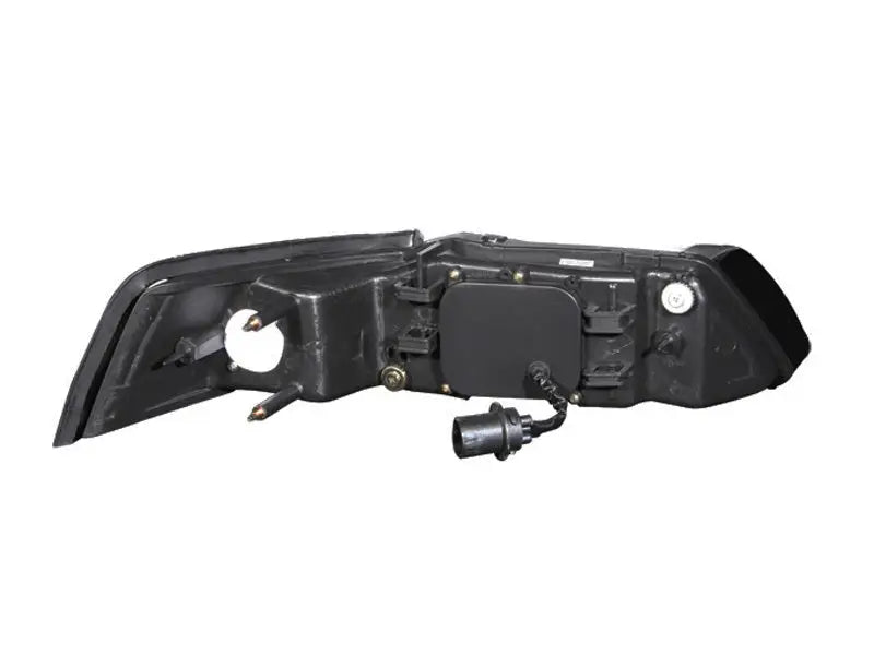 ANZO 1999-2004 Ford Mustang Projector Headlights Chrome - Truck & Automotive