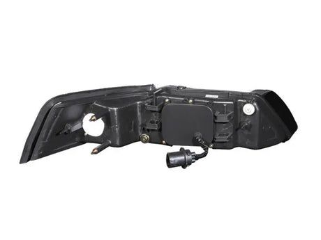 ANZO 1999-2004 Ford Mustang Projector Headlights Chrome - Truck & Automotive