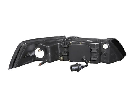 ANZO 1999-2004 Ford Mustang Projector Headlights Chrome - Truck & Automotive