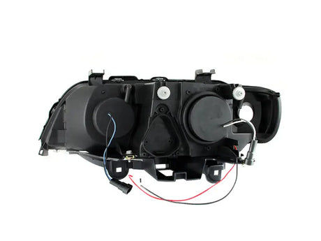 ANZO 2000-2003 BMW X5 Projector Headlights w/ Halo Chrome - 121397