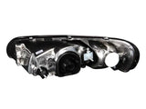 ANZO 2001-2004 Dodge Stratus Crystal Headlights Black - Lights