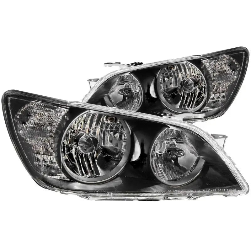 ANZO 121210 ANZO 2001-2005 Lexus Is300 Crystal Headlights Black