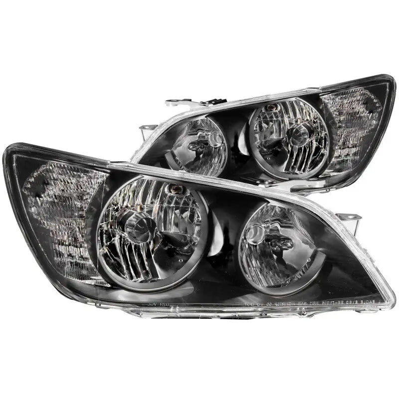 ANZO 121210 ANZO 2001-2005 Lexus Is300 Crystal Headlights Black