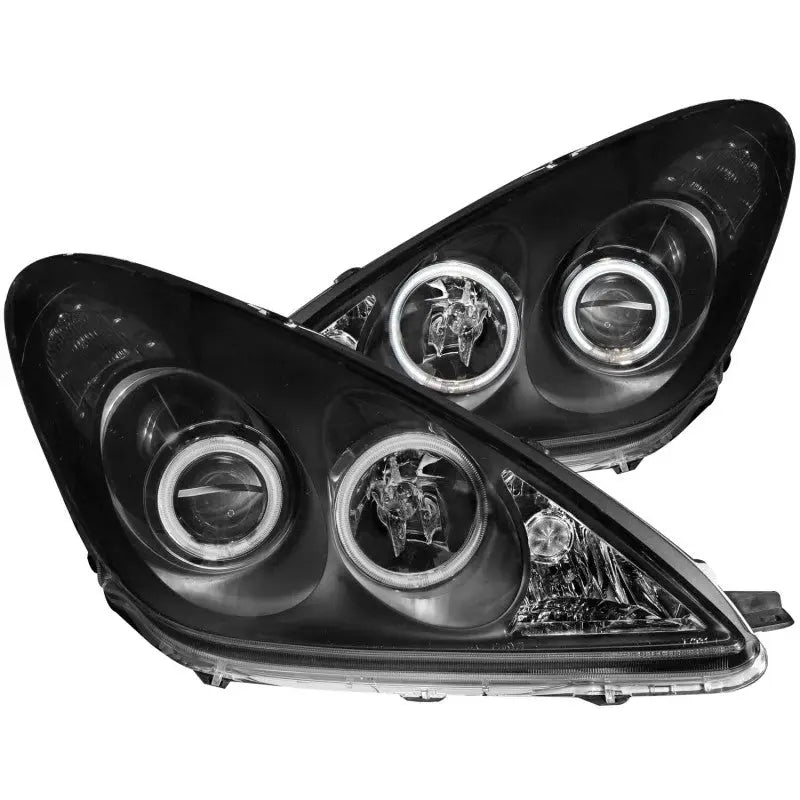 ANZO 121232 ANZO 2002-2003 Lexus Es300 Projector Headlights w/ Halo Black