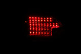 ANZO 2003-2005 Honda Accord LED Taillights Black - 321029