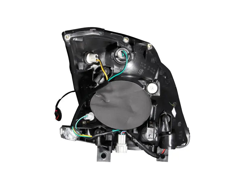 ANZO 2003-2005 Nissan 350Z Crystal Headlights Black - Truck & Automotive