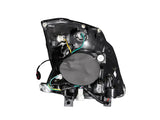 ANZO 2003-2005 Nissan 350Z Crystal Headlights Black - Truck & Automotive