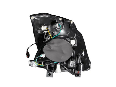 ANZO 2003-2005 Nissan 350Z Crystal Headlights Black - Truck & Automotive