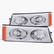 ANZO ANZO 2003-2006 Chevrolet Silverado 1500 Euro Parking Lights Crystal