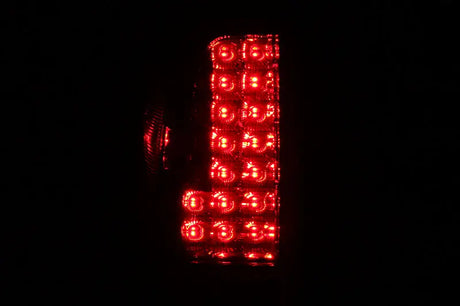 ANZO 2005-2008 Nissan Frontier LED Taillights Red/Clear - Truck & Automotive