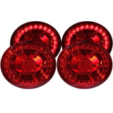 ANZO 2005-2010 Chevrolet Corvette LED Taillights Red 4pc - Truck & Automotive