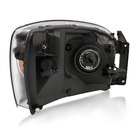 ANZO 2006-2009 Dodge Ram 1500 Crystal Headlight Black Amber - Truck & Automotive