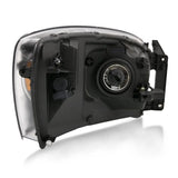 ANZO 2006-2009 Dodge Ram 1500 Crystal Headlight Black Amber - Truck & Automotive