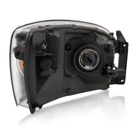 ANZO 2006-2009 Dodge Ram 1500 Crystal Headlight Black Amber - Truck & Automotive