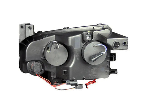 ANZO 2006-2010 Dodge Charger Projector Headlights w/ Halo Chrome - Truck & Automotive