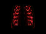 ANZO 2007-2011 Cadillac Escalade LED Taillights Chrome - Truck & Automotive