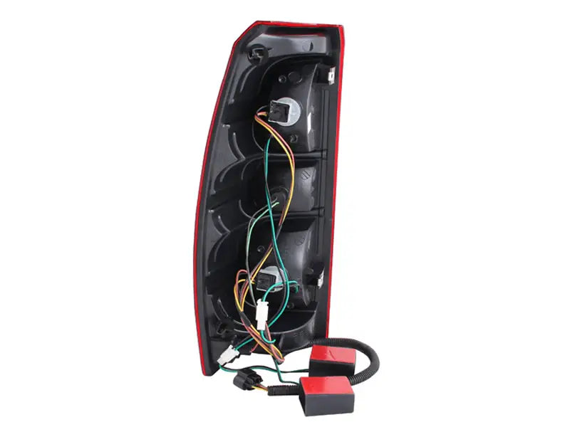 Rear tail light assembly with red housing for Chevrolet Avalanche LED taillights red clear style