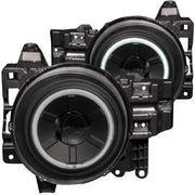 ANZO 111116 ANZO 2007-2013 Toyota Fj Cruiser Projector Headlights w/ Halo Black