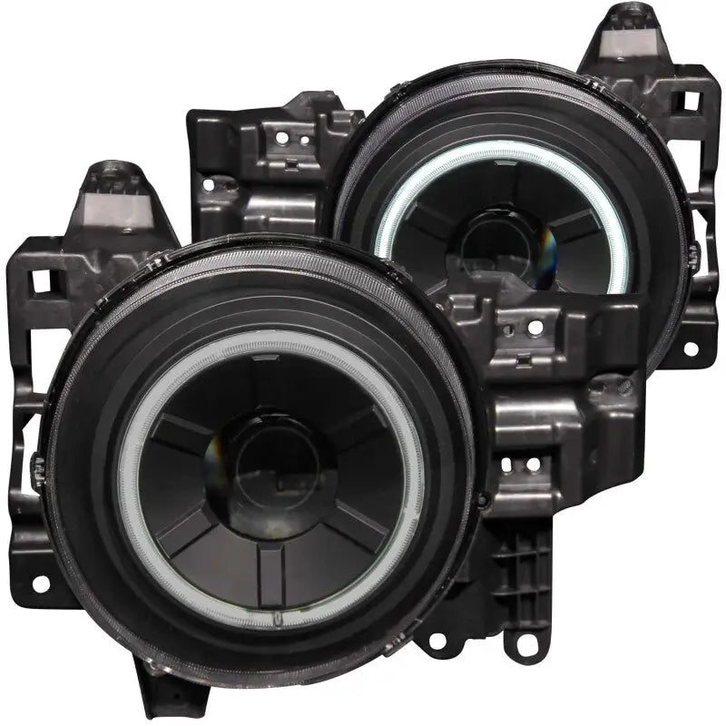 ANZO 111116 ANZO 2007-2013 Toyota Fj Cruiser Projector Headlights w/ Halo Black
