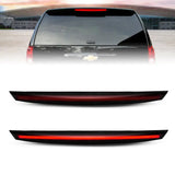 ANZO 2007-2014 Chevrolet Suburban 1500 LED 3rd Brake Light Black Housing Smoke Lens w/ Spoiler 1pc - Truck & Automotive