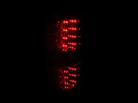 ANZO 2009-2014 Ford F-150 LED Taillights Red/Clear - Truck & Automotive
