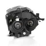 Black projector headlight assembly for Nissan Altima 2010-2013 halogen type upgrade