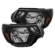 ANZO ANZO 2012-2015 Toyota Tacoma Crystal Headlights Black