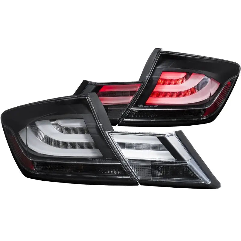 ANZO 321323 ANZO 2013-2015 Honda Civic LED Taillights Black