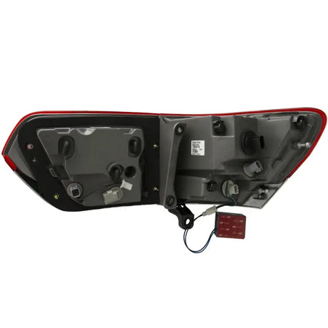 ANZO 2014-2016 Jeep Grand Cherokee LED Taillights Red/Clear - Truck & Automotive