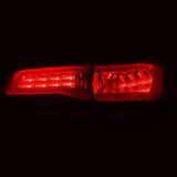 ANZO 2014-2016 Jeep Grand Cherokee LED Taillights Red/Clear - Truck & Automotive