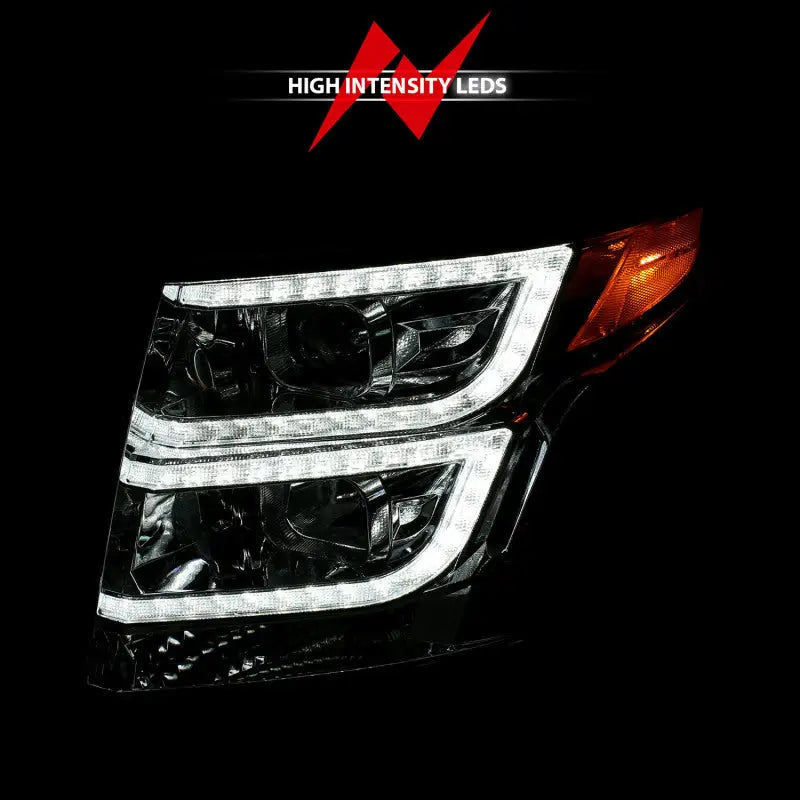 Chevy Tahoe projector headlights with high-intensity LED DRL for 2015-2020 models