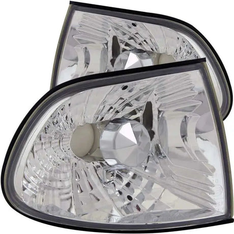 ANZO Corner Lights 1995-1999 Pre Facelift BMW 7 Series E38 Euro Corner Lights Chrome 