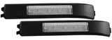 ANZO ANZO LED Mirror Lights 2009-2014 Ford F-150 LED Mirror Lights Clear w/ Amber LED