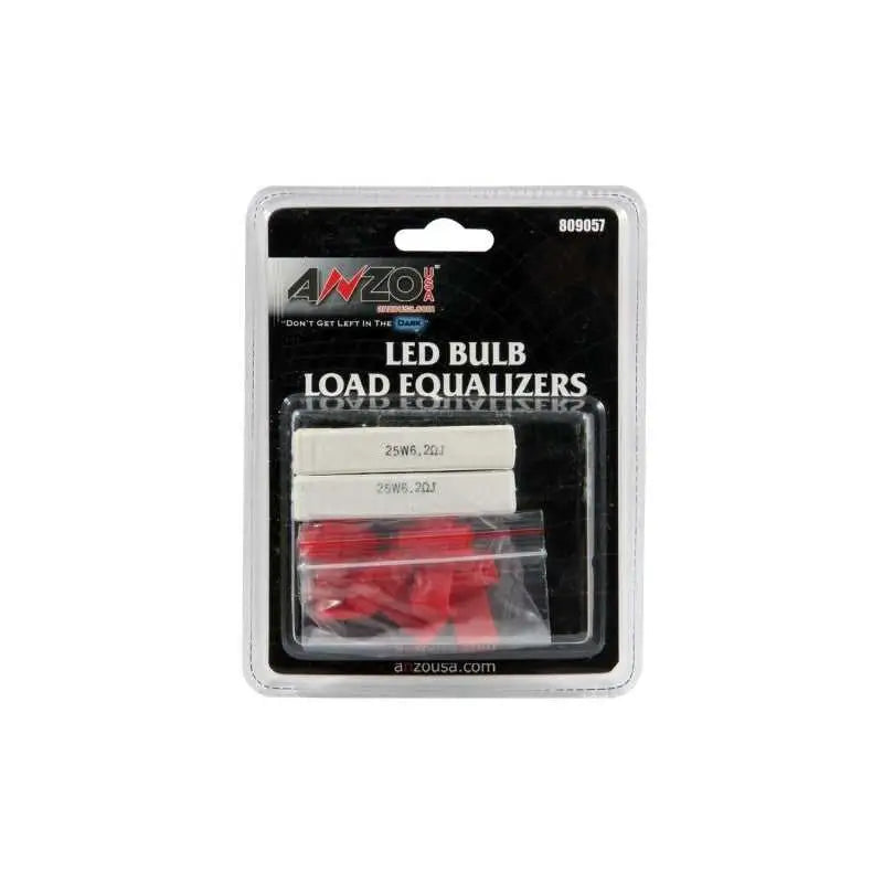 ANZO ANZO Resistor Kit Universal LED Bulb Resistor Kit Pair 25W/6.2 OHM
