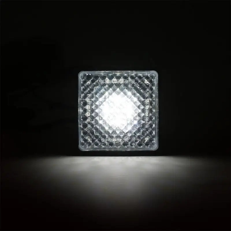 Square textured illuminated hitch light for ANZO Universal LED hitch setup