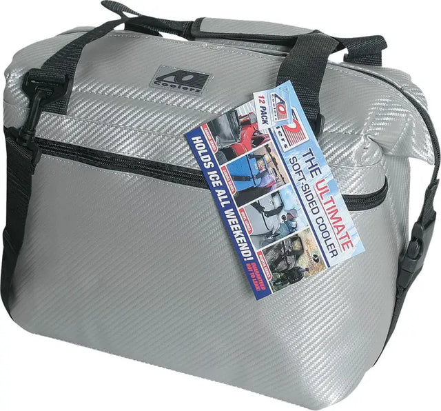 AOCR24SL Ao Coolers Carbon Cooler 24/Pk Silver 17"X10"X12" 